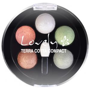 Lovely Eyeshadow Terra Cotta Compact 6