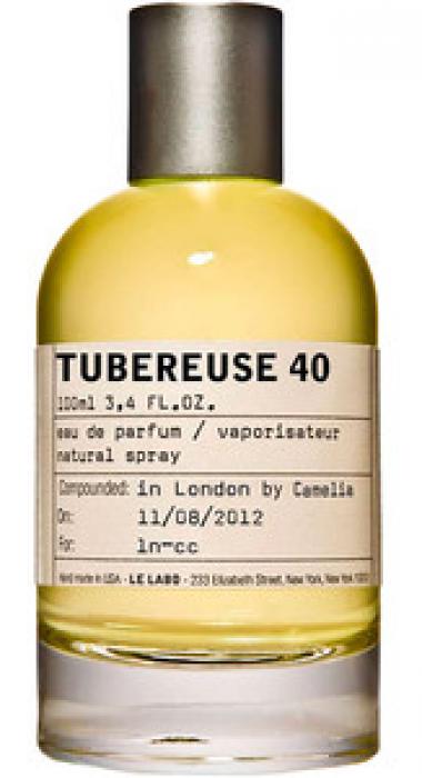 Le Labo Tubereuse 40 New York, купить духи, отзывы и описание Tubereuse