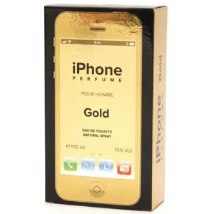  21  Iphone Perfume Gold