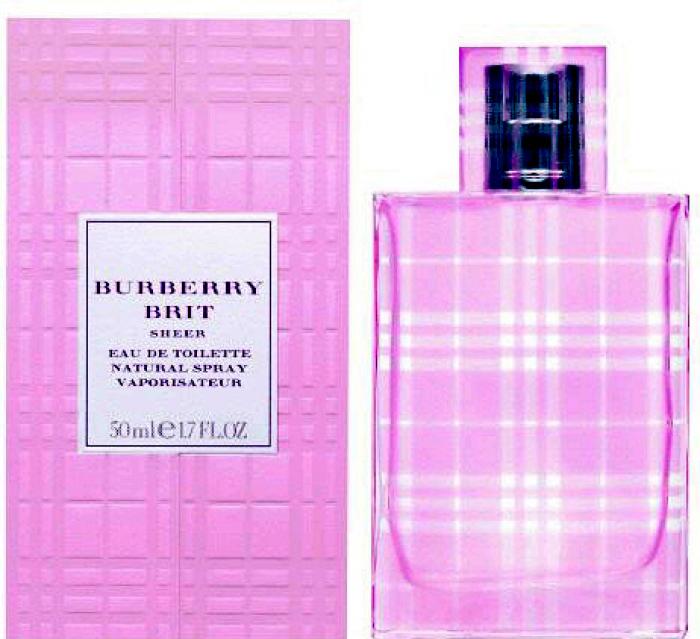 Burberry brit sheer discount parfum