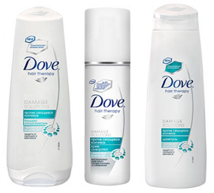 Бальзам-ополаскиватель Dove Hair Therapy Против секущихся кончиков 200 мл